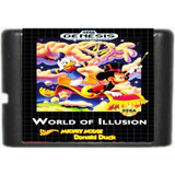 Jogo De Mega Drive World Of Illusion Mickey Mouse, Sega