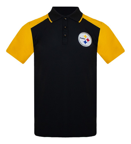 Playera Nfl Tipo Polo Pittsburgh Steelers De Hombre Oficial