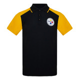 Playera Nfl Tipo Polo Pittsburgh Steelers De Hombre Oficial