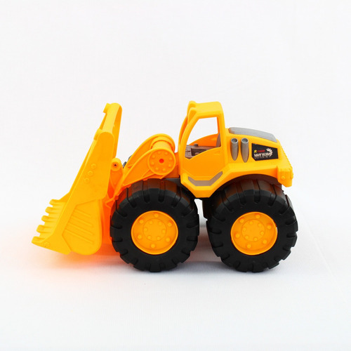 Camion Construccion Tipo Bulldozer Juguete Economico Niños Color Amarillo