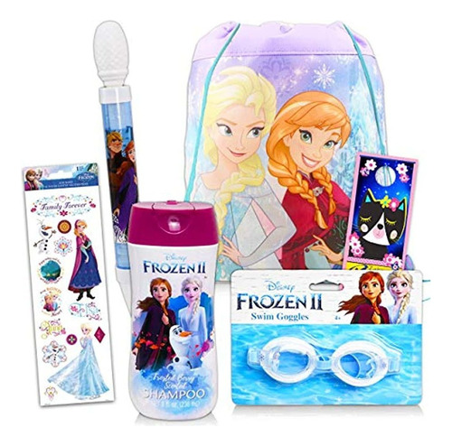 Juego De Piscina De Baño Frozen De Disney Mega Bundle ~ 6 .