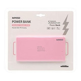 Power Bank 5000mah Ultrafino Y Ligero 13.3*5.7*1cm Miniso