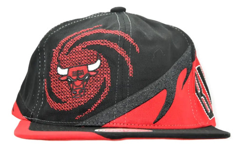 Chicago Bulls Nba Gorra Mitchell And Ness Spiral Deadstock