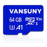 Tarjeta De Memoria Vansuny Micro Sd 64gb, Compatible Con Tel