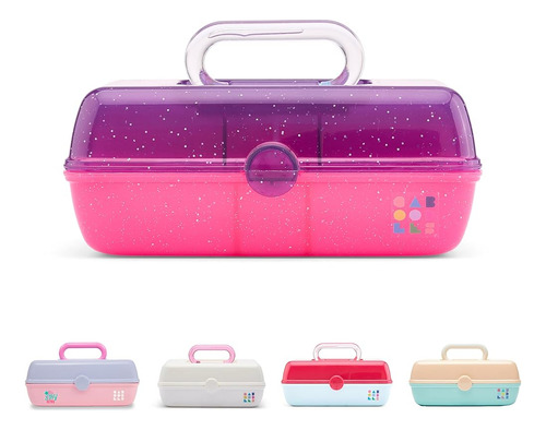 Caboodles Bonitos En Caja De Maquillaje Pequeña, Brillo Púrp