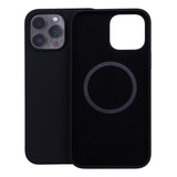 Capa Silicone Premium P/ iPhone 13 Pro Max C/ Magsafe-1kase