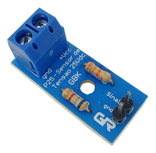 Modulo Sensor De Tensão Voltagem Dc 0-25v - P25 Para Arduino