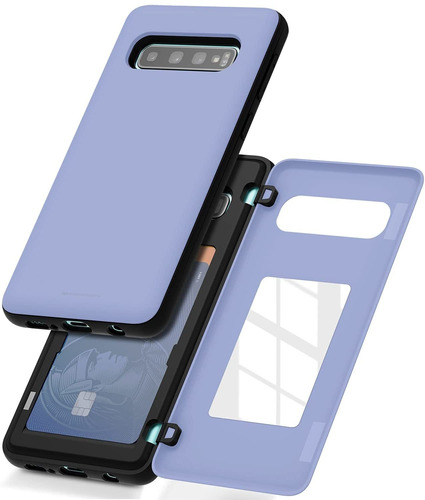 Funda Para Samsung Galaxy S10 (color Lila/marca Goospery)