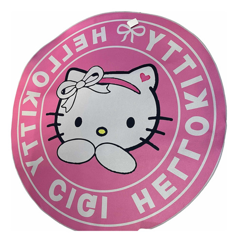 Alfombra Hello Kitty Con Bace Anti Derrapante 100% Nuevo