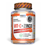 Vitamina C + Zinco Ácido Ascórbico 1000mg - Profit Labs Sabor Sem Sabor