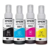 Tinta Epson 664  L110 L120  L575  L1300 Original