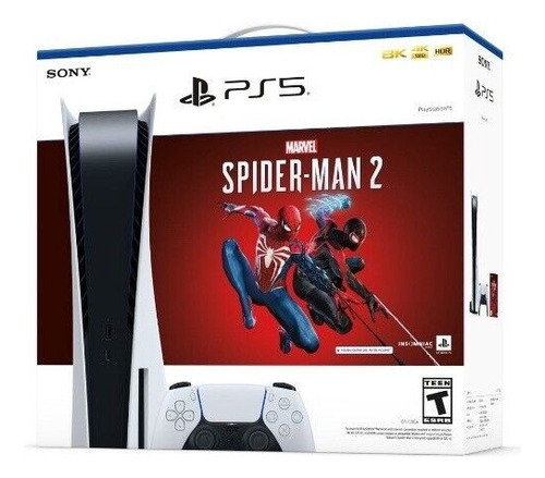 Consola Sony Playstation 5 Standard Con Spiderman 2