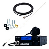 Rádio Px 40 Canais Rp40 Antena 1,40mts Cabo 5,5mts Parafusos