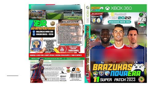 Super Pes Brasileirão 2023 - Efootball Xbox 360 Físico 