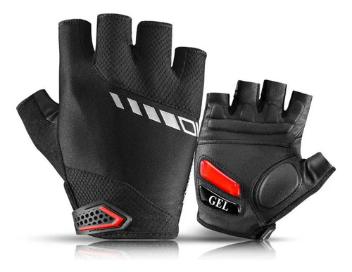 Rockbros Guantes Mtb Medio Dedo Gel Sbr Antideslizantes