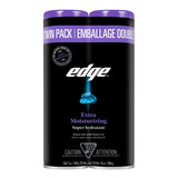 Espuma Para Afeitar Edge Extra Moisturizing Pack 2