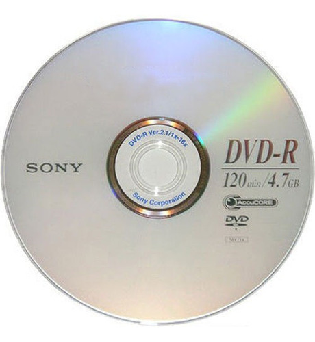 Dvd-r Sony 4.7 Gb 16x