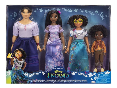 Disney Encanto Fashion Doll Mirabel, Isabela, Luisa, Antonio