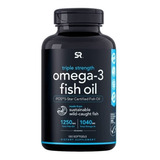 Omega 3 Fish Oil Wild Alaska Sports Research - Aceite De Pescado X 180 Caps 1250mg