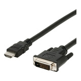 Cable Conector Convertidor Hdmi Macho A Dvi 24+1 Macho 3m