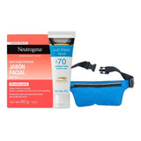 Kit Protector Solar Y Jabón Facial Neutrogena