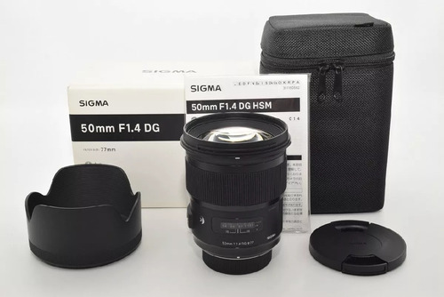 Sigma Lente 50mm F/1.4 Dg Hsm Art P/ Nikon