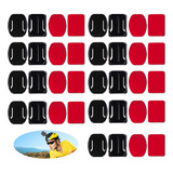 Pack 18 Bases Monturas Adhesiva Curva Y Plana Para Gopro