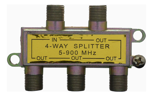 Splitter Coaxial 1x4 - Tv