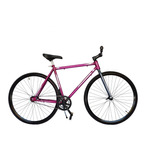 Bicicleta Urbana Mybikemx Ultraligera Fixie 700 Bugambilia