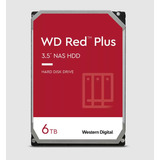 Disco Duro 6tb Nas Western Digital Red Plus 5400rpm Wd60efpx