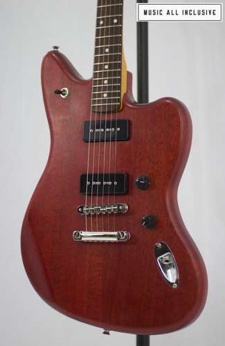 Fender Modern Player Jaguar P90 Transparent Red 