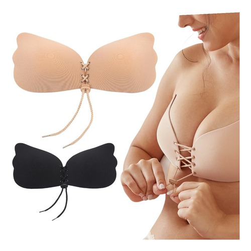 Magic Bra Brasier Strapless Push Up Invisible Escote Sexy