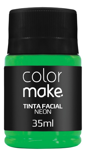 Tinta Líquida Facial Maquiagem Artística Neon 35ml Colormake