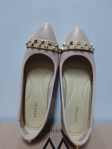 Ballerina Flat Nine West Estoperoles Westies