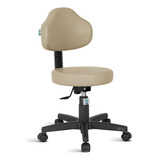 Cadeira Mocho Estética Odontologia Plus Rce Bege