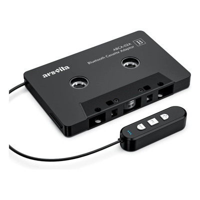 Adaptador De Casete Bluetooth Arsvita 5.1 Bca02 Negro | Meses sin interés