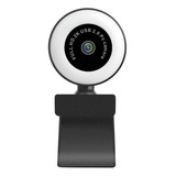 A*gift Iluminação Da Webcam Streaming 1080p 60fps Foco Fixo