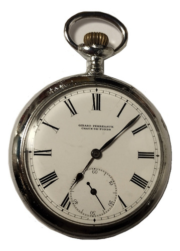 Reloj De Bolsillo Girard Perregaux Mecánico Antiguo 1910
