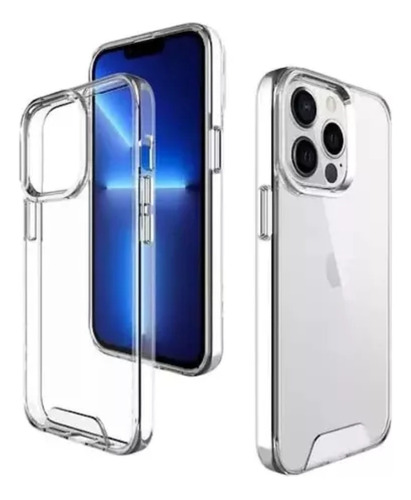 Funda Simil Acrilico Transparente Para iPhone Premium 1.5mm