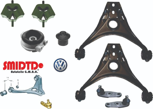 Kit Horquillas Bujes Soportes Rotulas Vw Pointer 1.8l 99-09