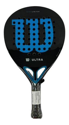 Pala De Padel Wilson Ultra Team V2 Black Blue 366gr Color Pala De Padel Wilson Ultra Team 2 Black Blue 366gr