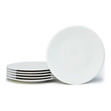 Set X 6 Plato Playo Sin Ala 32 Cm Porcelain Rak Banquet G