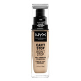 Base Nyx Professional Makeup Can't Stop Won't Stop 30ml Tono Nude