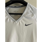 Remera Nike Dri-fit Talle S Fitted Blanca Impecable