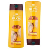 Shampoo Y Acondicionador Fructis Oil Repair Liso Coco X350