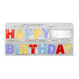 Corrente Luminaria De Led Happy Birthday Decoracao Festa