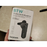 Saramonic Btw Wireless Bluetooth Clip-on Microphone W/ 3 Mme