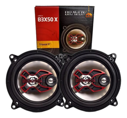 Alto Falante Triax Bravox B3x 6  5  4  4x6  5x7  Polegadas