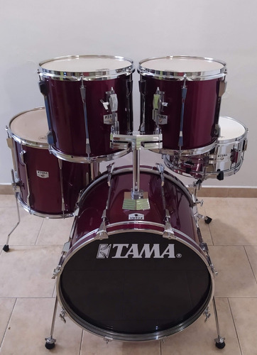 Bateria Tama Rockstar Dx 5 Cuerpos Made In Japon