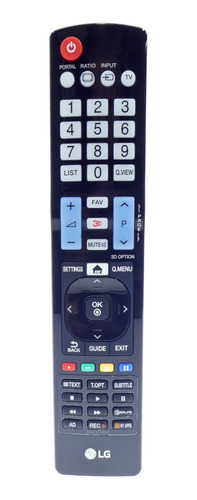 Controle Remoto LG Smart Tv 3d Akb74115502 Original, Pilhas